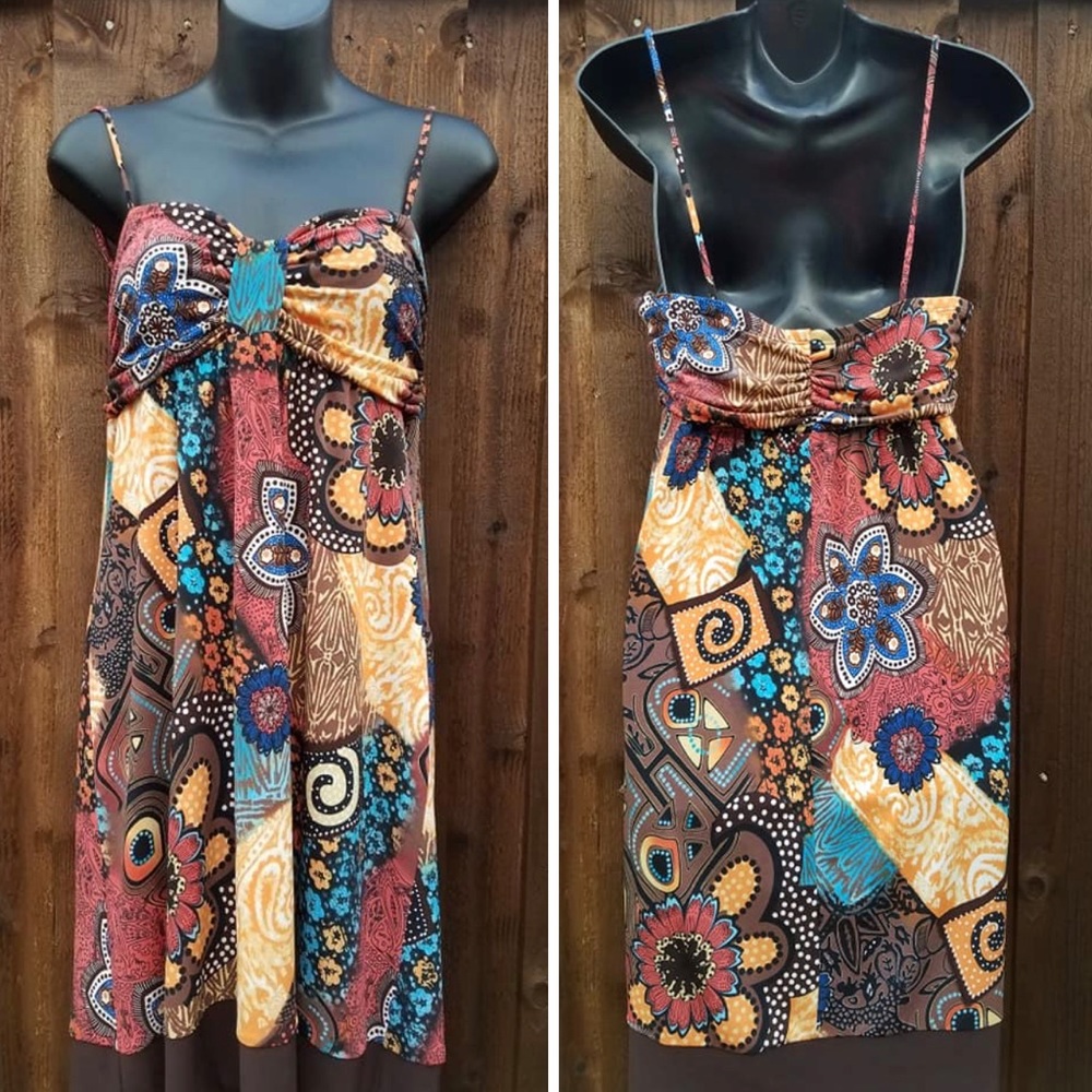 Brand New City Triangles Dress Size L